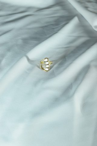 Δαχτυλίδι ρυθμιζόμενο πεταλούδα