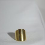 Ατσάλινο φαρδύ ρυθμιζόμενο δαχτυλίδι