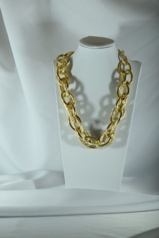 Κολιέ αλυσίδα με κρίκους