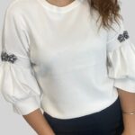 Μπλούζα με μανίκια ballon