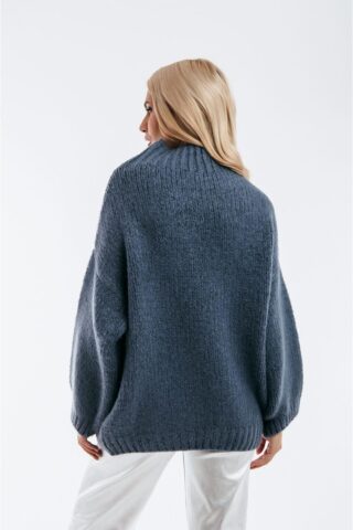 Over size πουλόβερ με ψηλό γιακά - Image 8