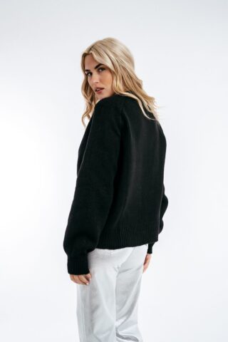 Πλεκτό πουλόβερ με άνετη εφαρμογή - Image 10