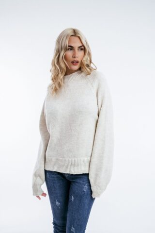 Πλεκτό πουλόβερ με άνετη εφαρμογή - Image 5