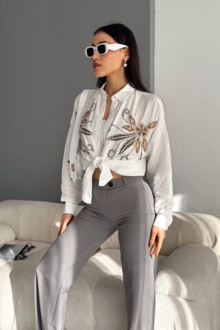 Πουκάμισο με κέντημα - Image 4