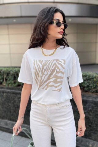 Τ-shirt με στάμπα