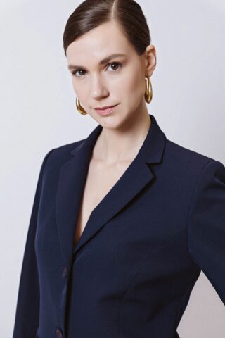 Κρεπ σακάκι μεσάτο - Image 8