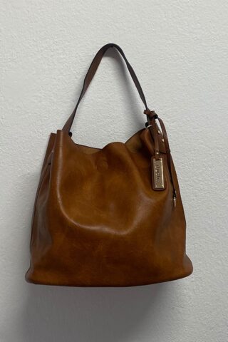 Γυναικεία τσάντα ώμου δερματίνη