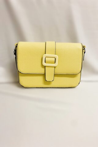 Γυναικείο τσαντάκι χιαστί κίτρινο