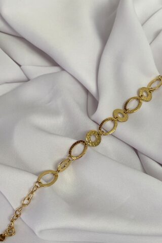 Ατσάλινο βραχιόλι χρυσό