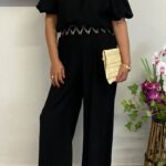 Boho σετ με κεντημένη φάσα