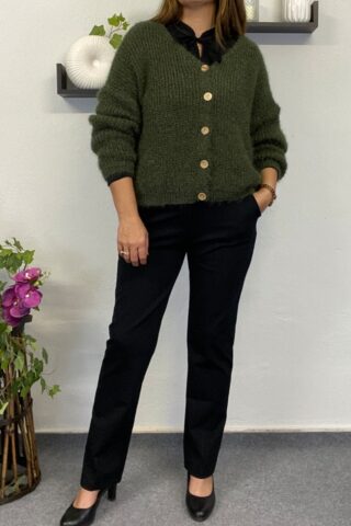 Πλεκτή γυναικεία ζακέτα