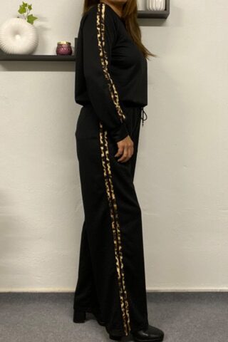 Γυναικείο σετ με ρίγα - Image 4