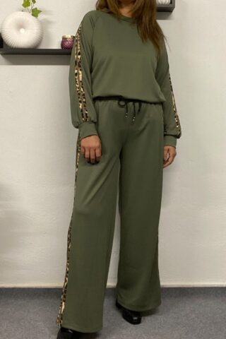 Γυναικείο σετ με ρίγα