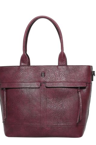 Γυναικεία τσάντα ώμου μπορντό