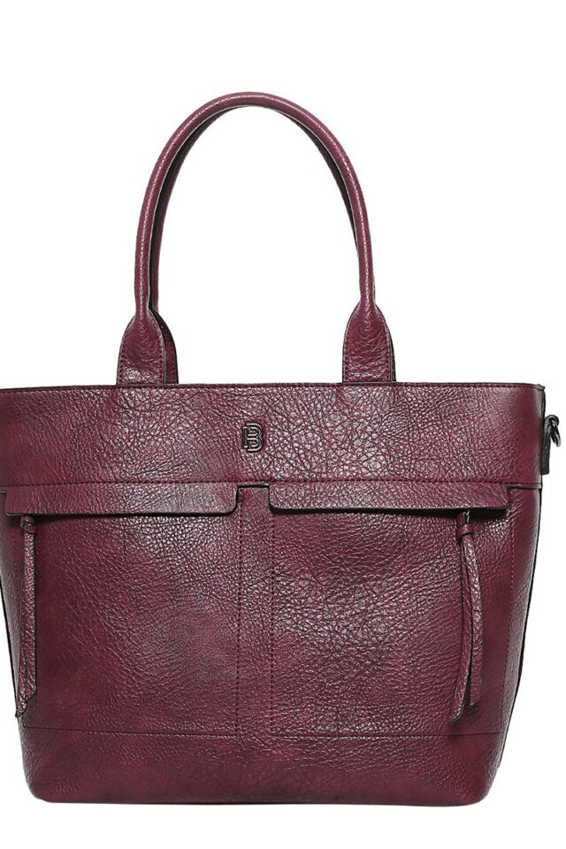 Γυναικεία τσάντα ώμου μπορντό