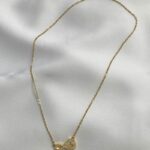 Κολιέ άπειρο σε χρυσό χρώμα