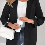 Λευκό γυναικείο σακάκι