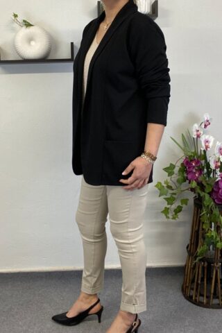 Γυναικείο σακάκι-ζακέτα με τσέπες - Image 4