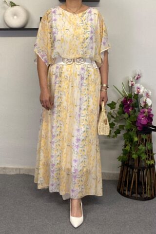 Floral γυναικείο φόρεμα