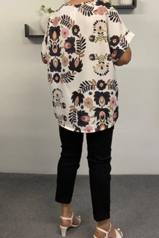Φλοράλ γυναικεία μπλούζα - Image 3