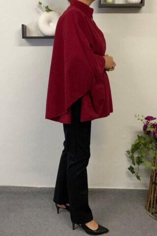 Γυναικεία κάπα με ζώνη. - Image 5