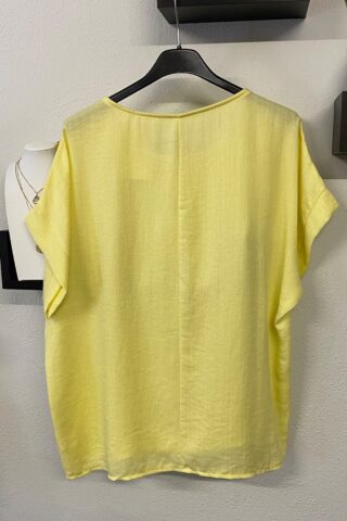 Γυναικεία μπλούζα με κουμπιά στους ώμους - Image 5