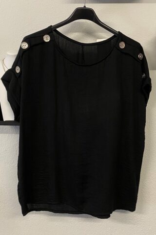 Γυναικεία μπλούζα με κουμπιά στους ώμους - Image 9